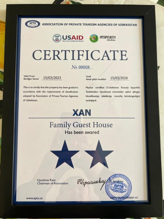 סמרקנד Guest House Han מראה חיצוני תמונה